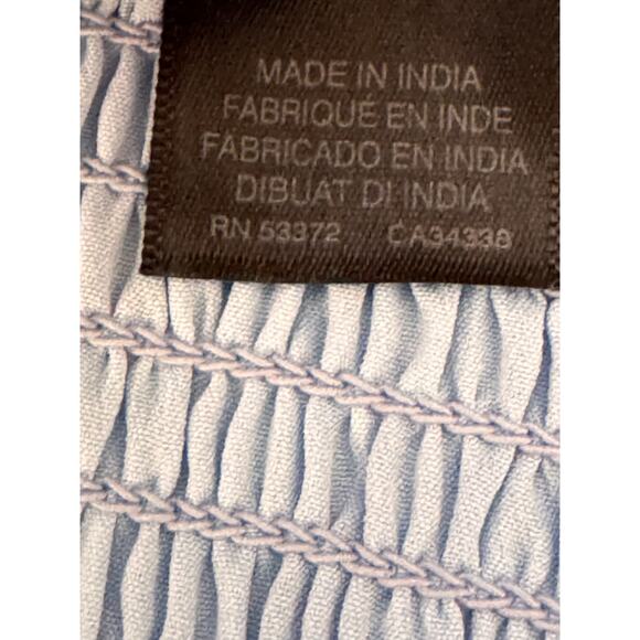 NEW FRENCH CONNECTION Dalla Verona Smocked Halter Top Size 0 - Picture 7 of 7